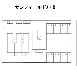 サンフィールドＢの物件内観写真